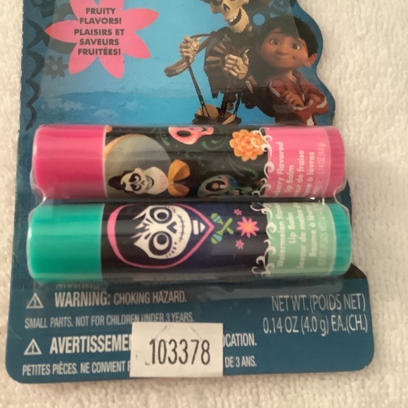Disney Pixar Coco Lip Balm, Watermelon and Strawberry NIP - Picture 2 of 3